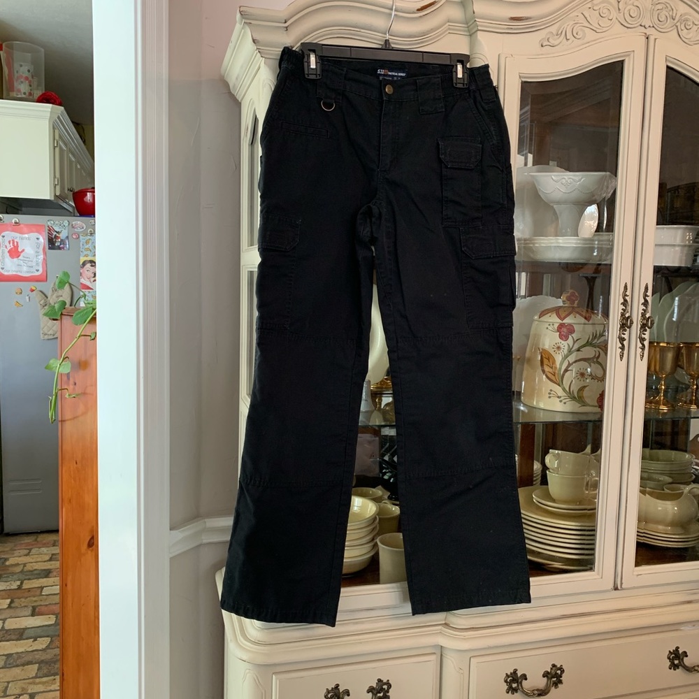 5.11 Tactical Series women’s Taclite Pro Ripstop Pants 6 Long navy blue